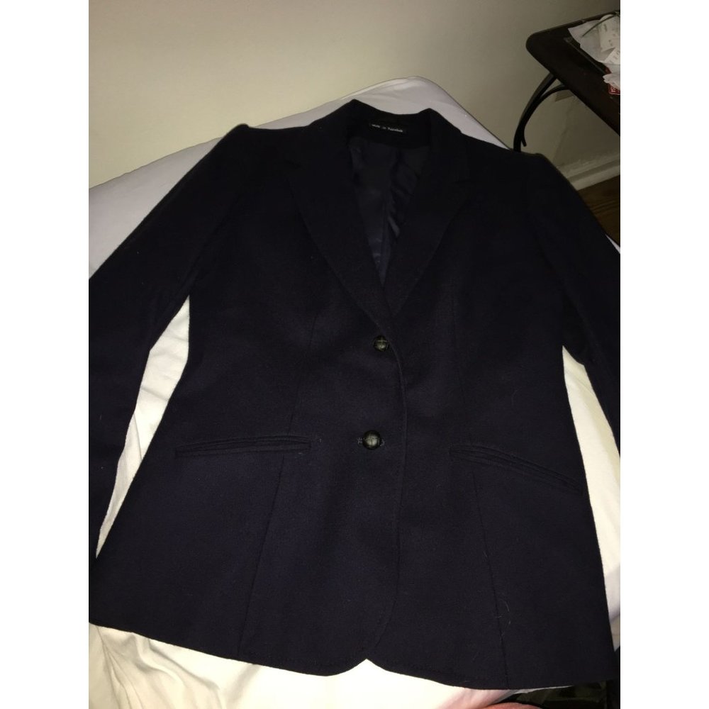 Vintage Blazer: Swingles by Character Navy Blue 2 Button Blazer size 11/12